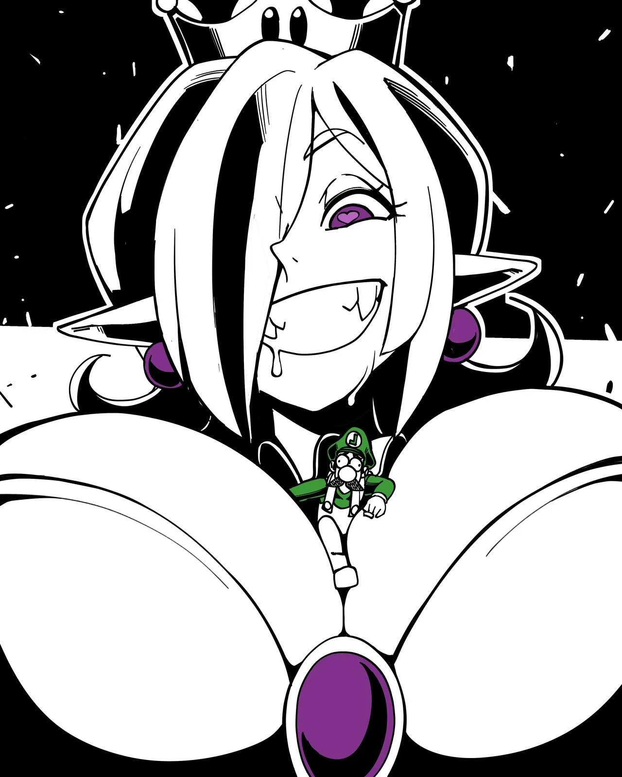 Inktober 2 - Luigi's Mansion hentai manga picture 87