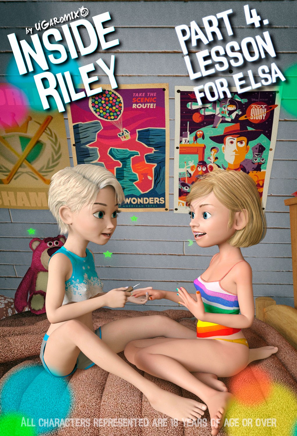 Inside Riley 4. Lesson For Elsa porn comic picture 1