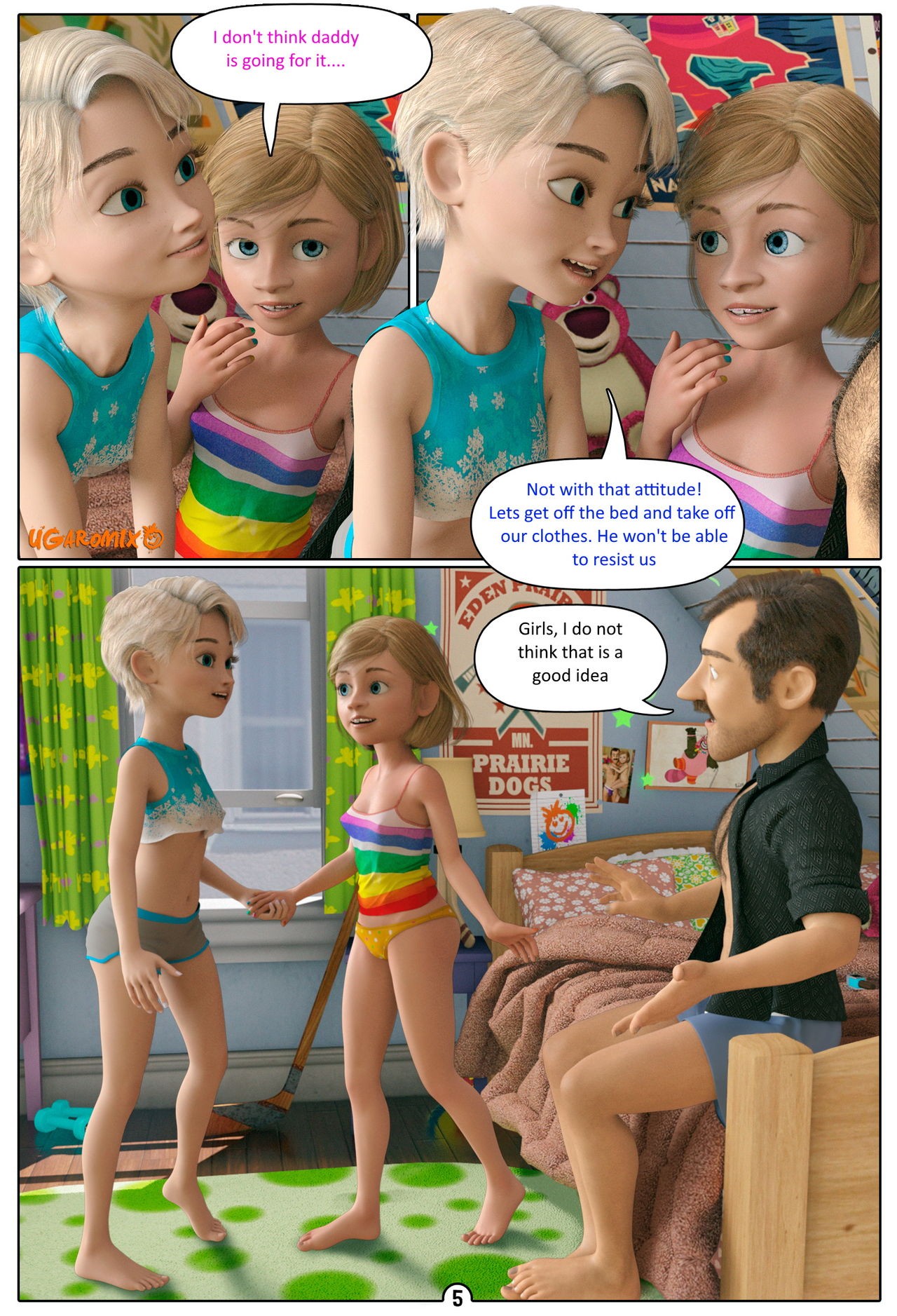 Inside Riley 4. Lesson For Elsa porn comic picture 6