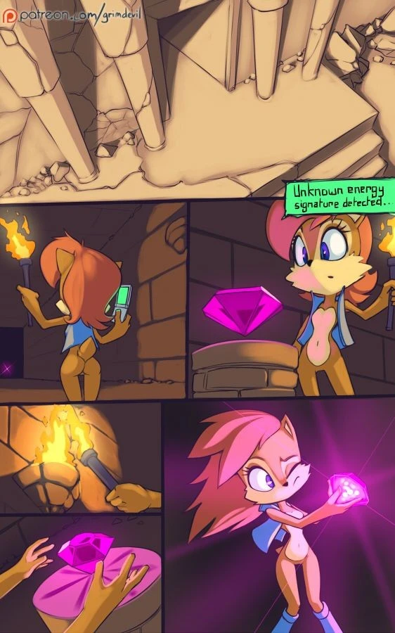 It Begins! Is back porn comic picture 1