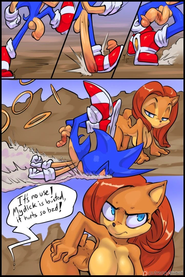 It Begins! Is back porn comic picture 8
