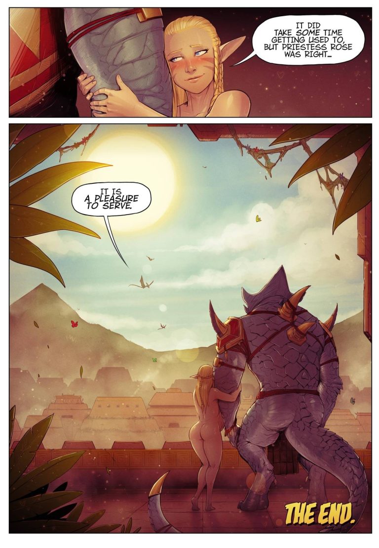 It's a Pleasure to Serve porn comic picture 28