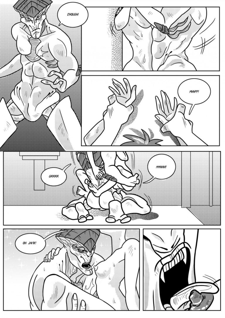 Javik Romance porn comic picture 11