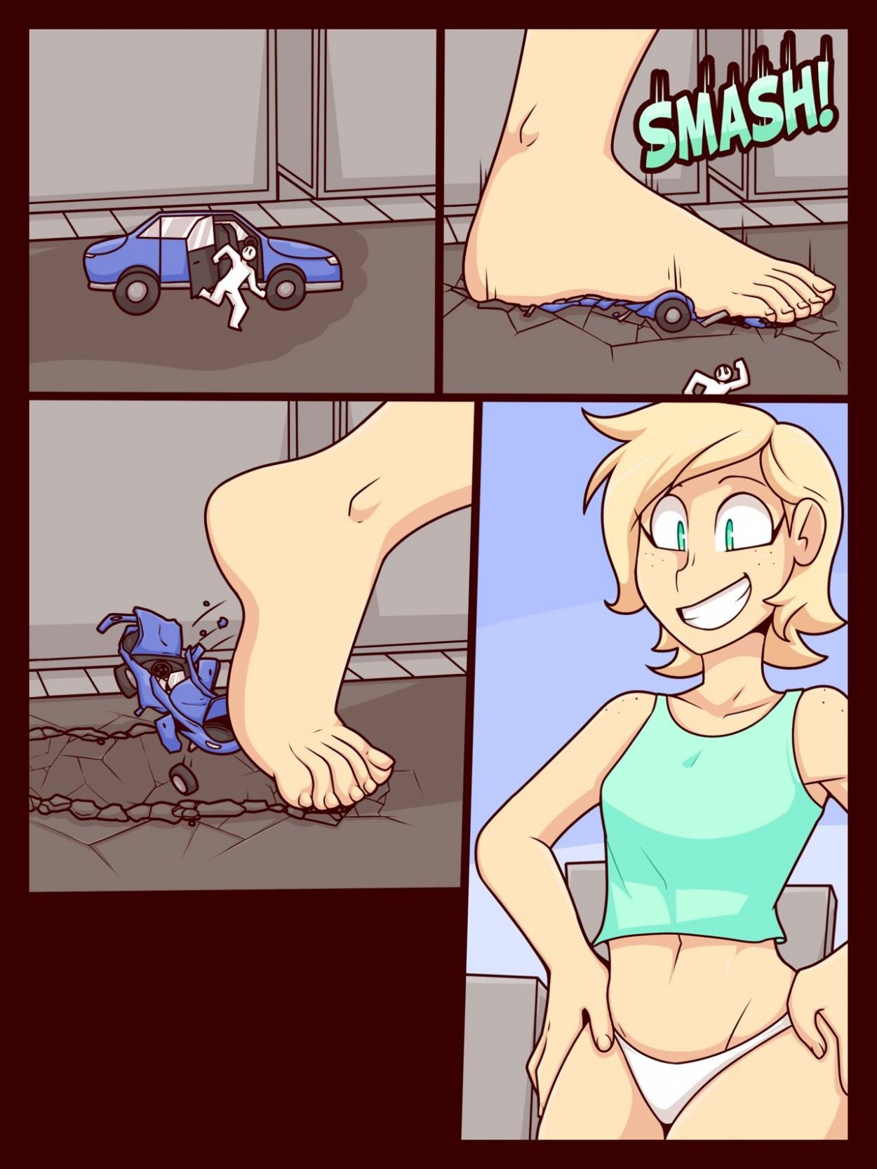 Jenny's Rampage porn comic picture 2