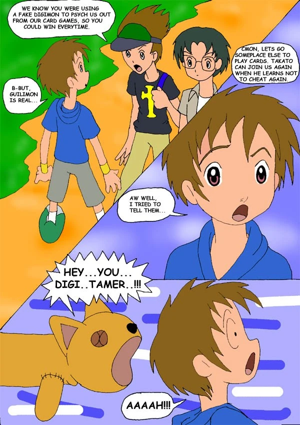 Juri, Meet Guilmon porn comic picture 2