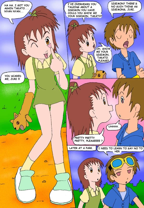 Juri, Meet Guilmon porn comic picture 3