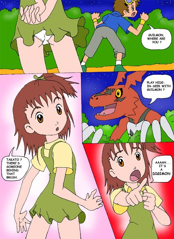 Juri, Meet Guilmon porn comic picture 4
