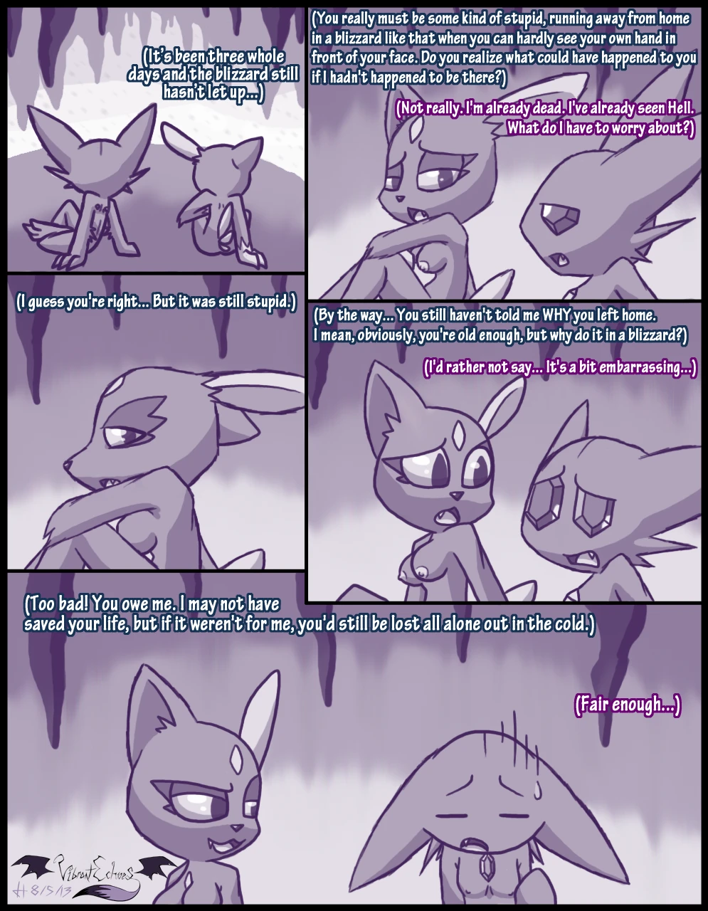 Keep Me Warm porn comic picture 1