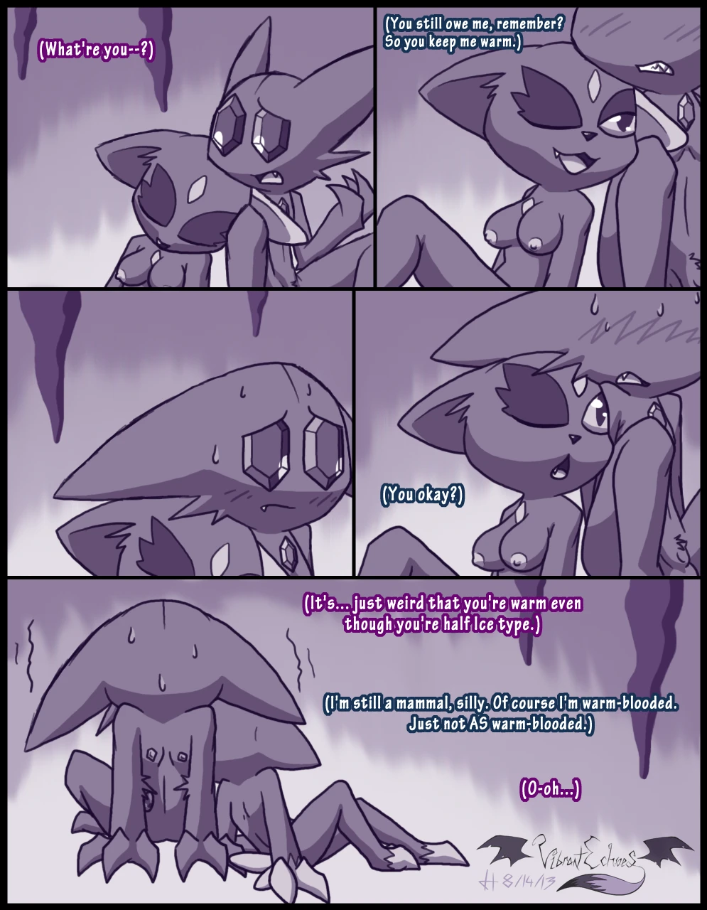 Keep Me Warm porn comic picture 3
