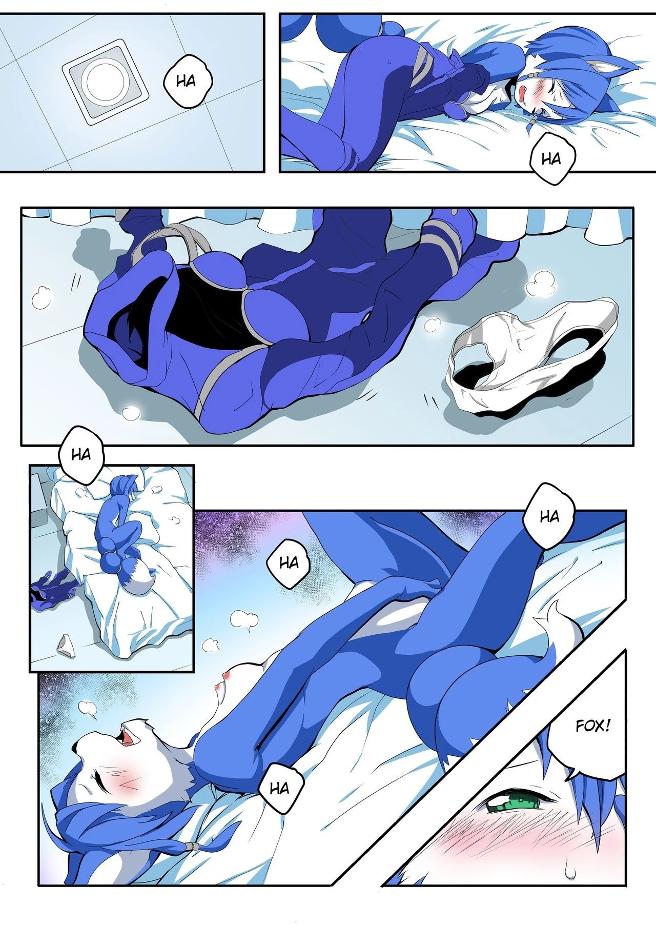 Krystal and Fox porn comic picture 13