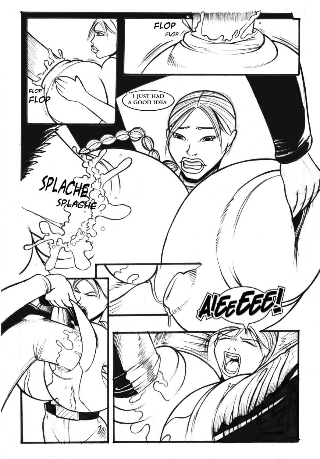 Lara Gun porn comic picture 14