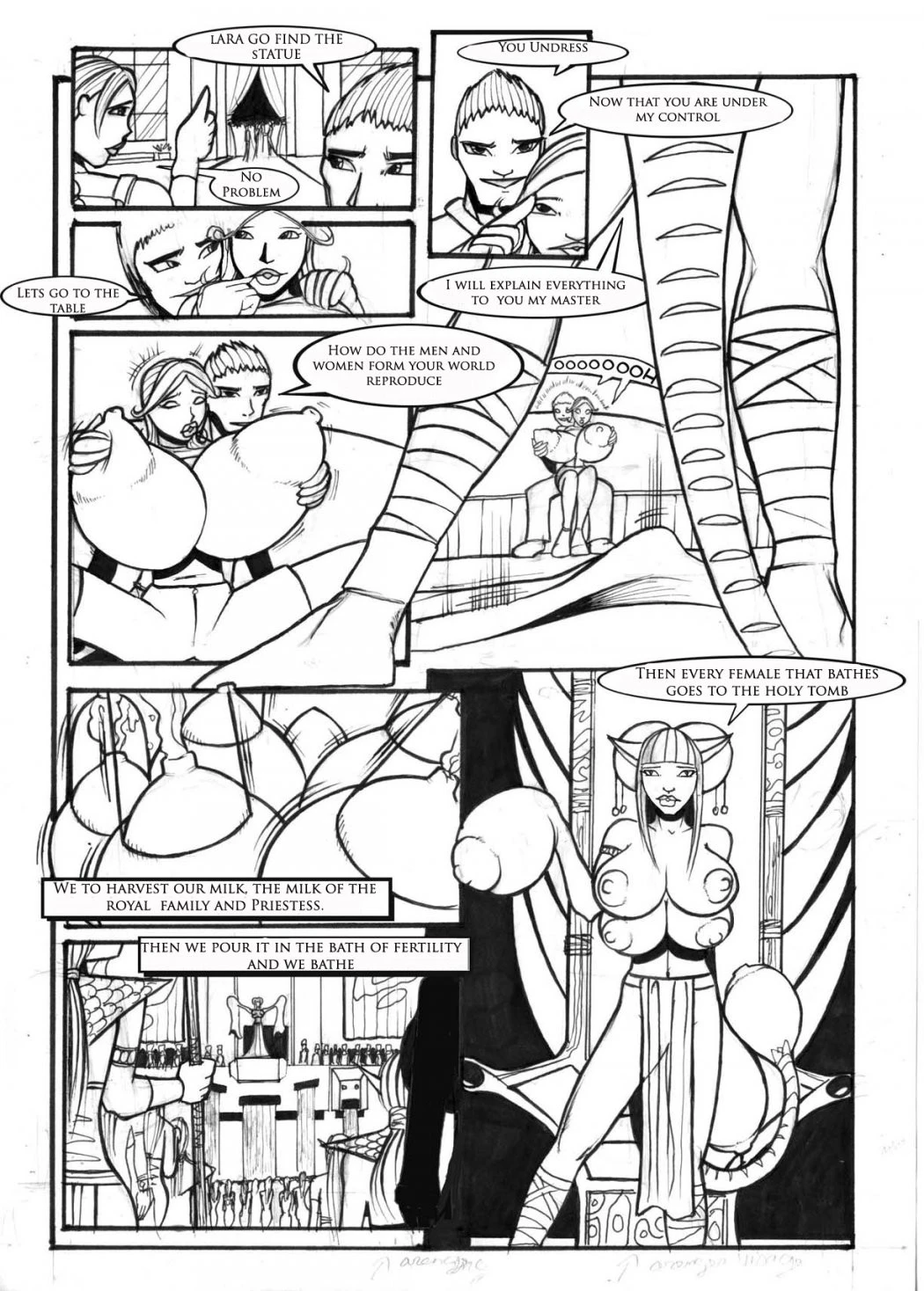 Lara Gun porn comic picture 23
