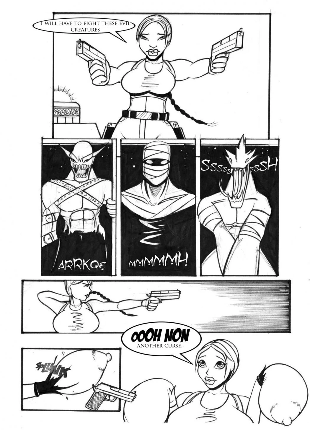 Lara Gun porn comic picture 29