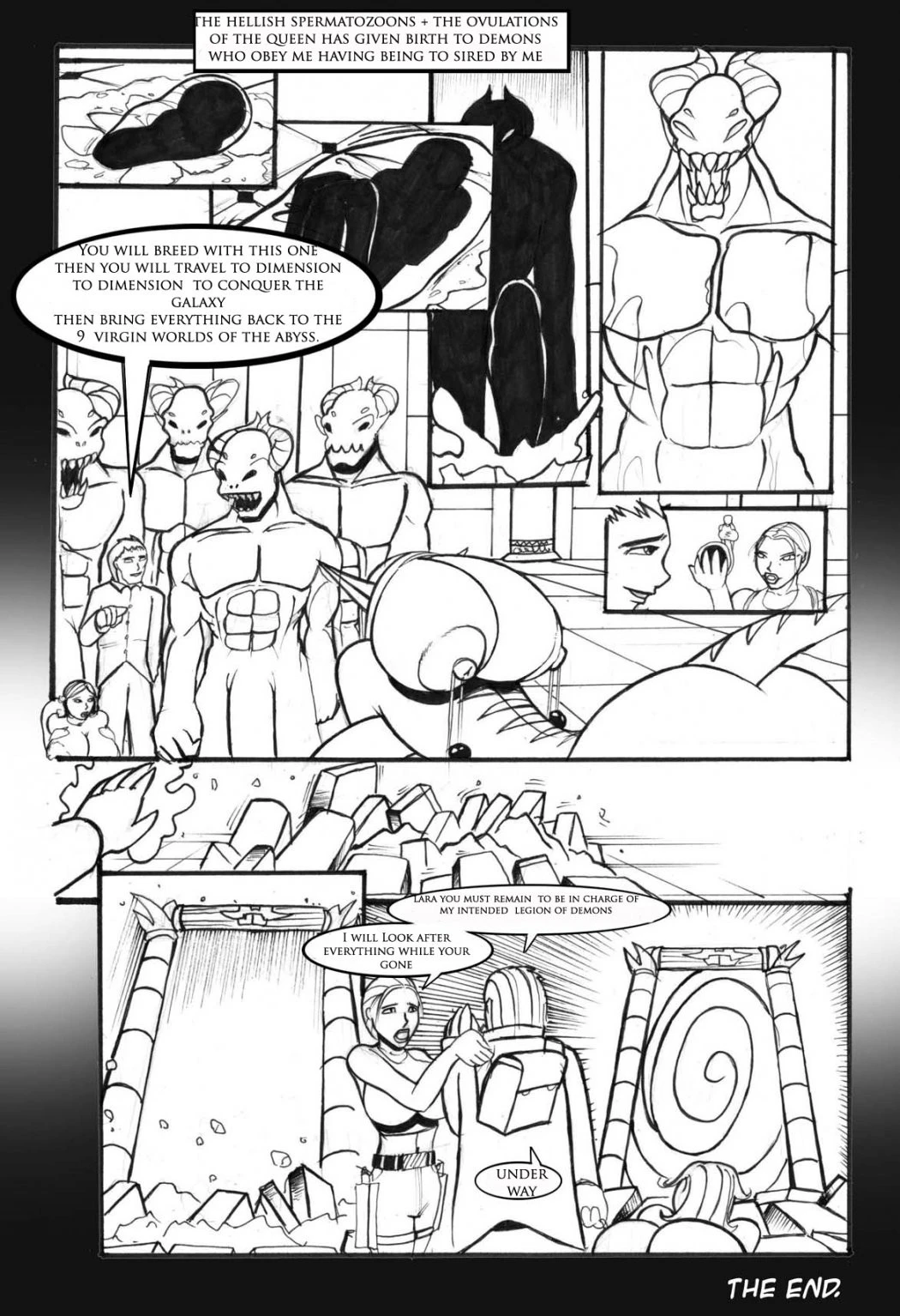 Lara Gun porn comic picture 36