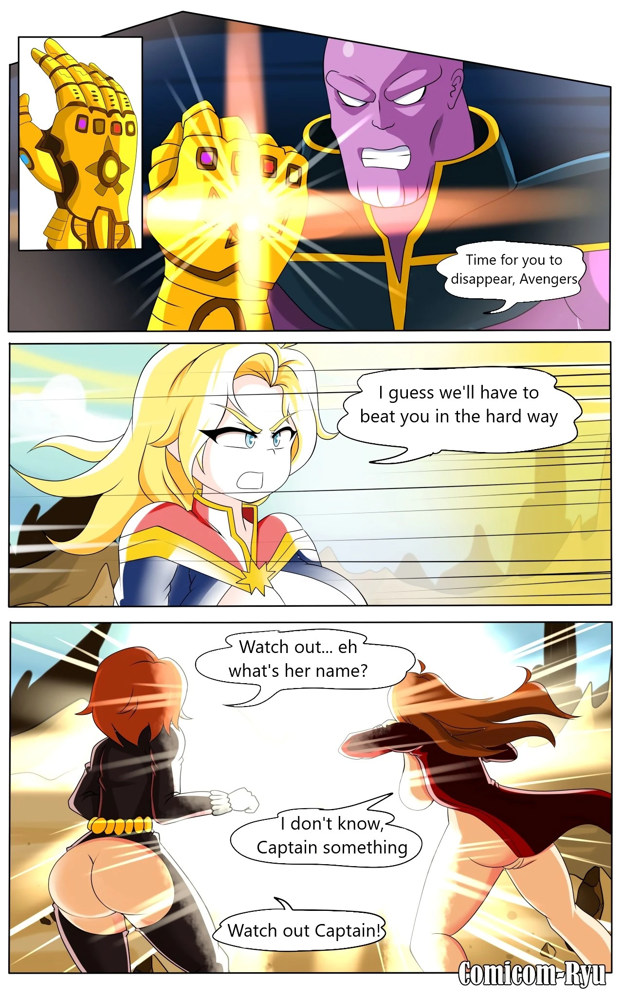 Las Vengadoras porn comic picture 19