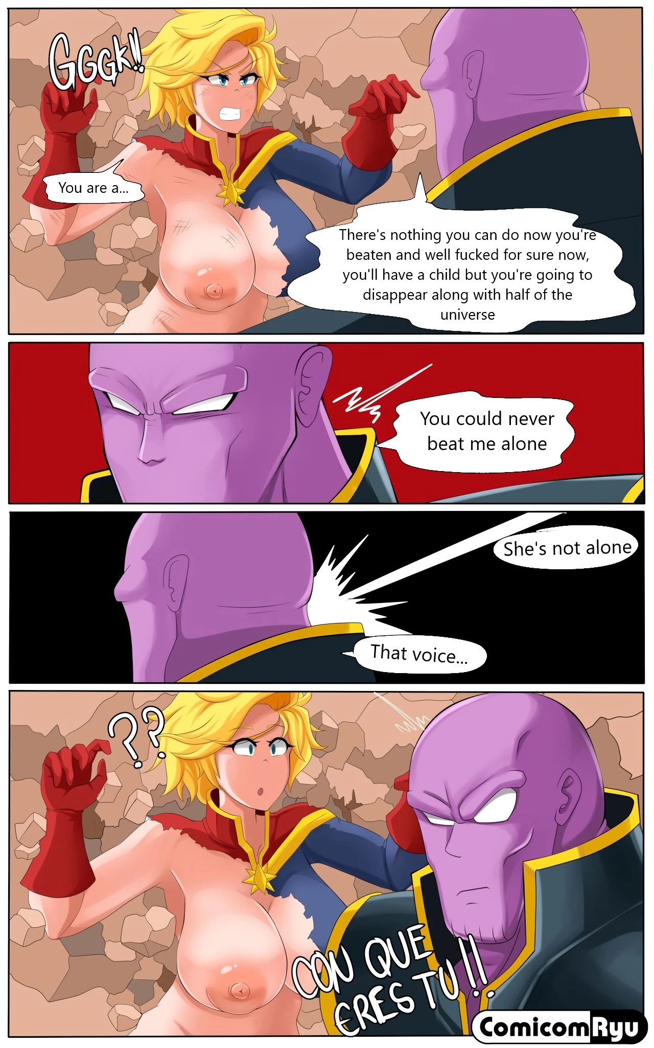 Las Vengadoras porn comic picture 35