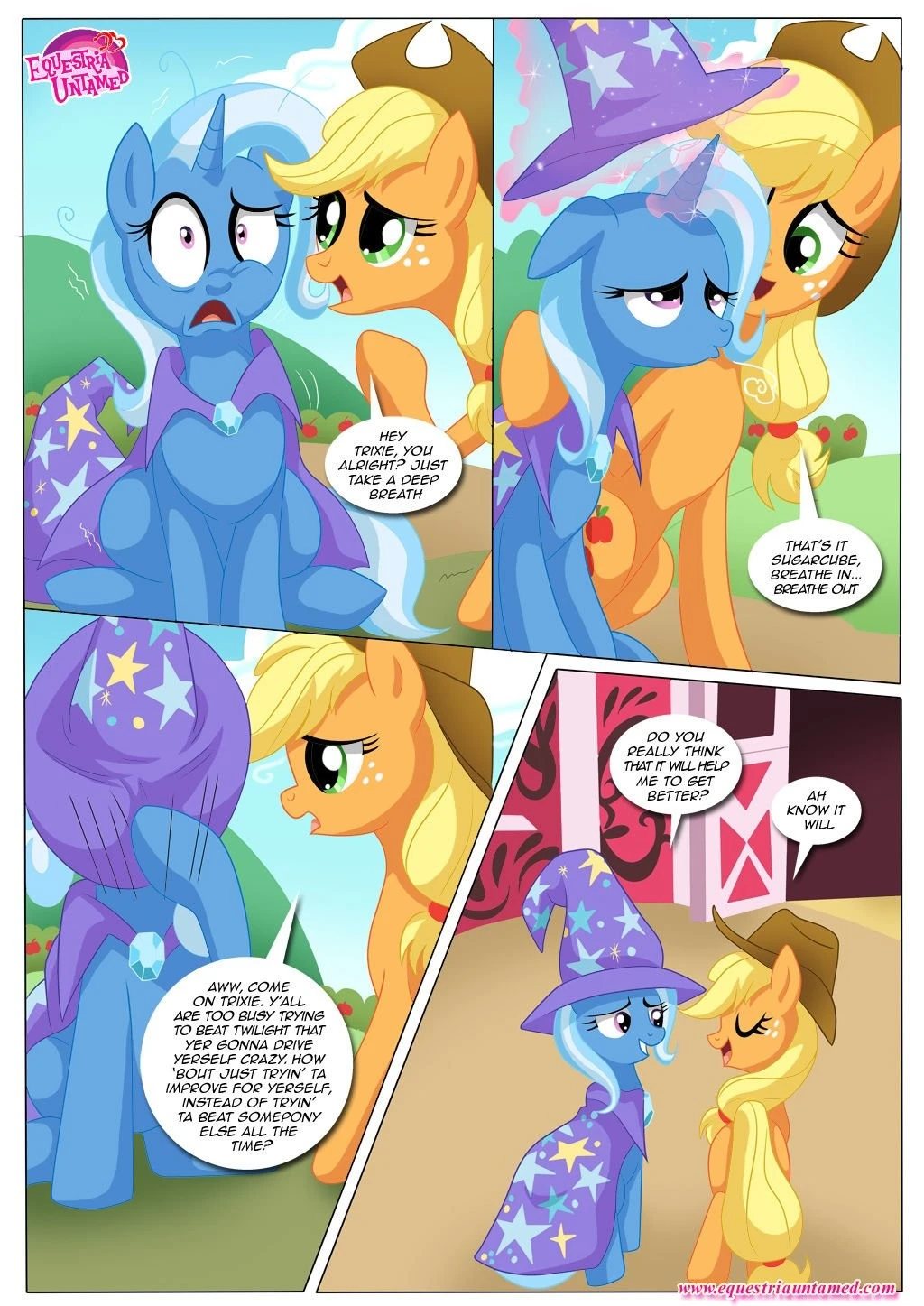 Lending a helping hood porn comic picture 3