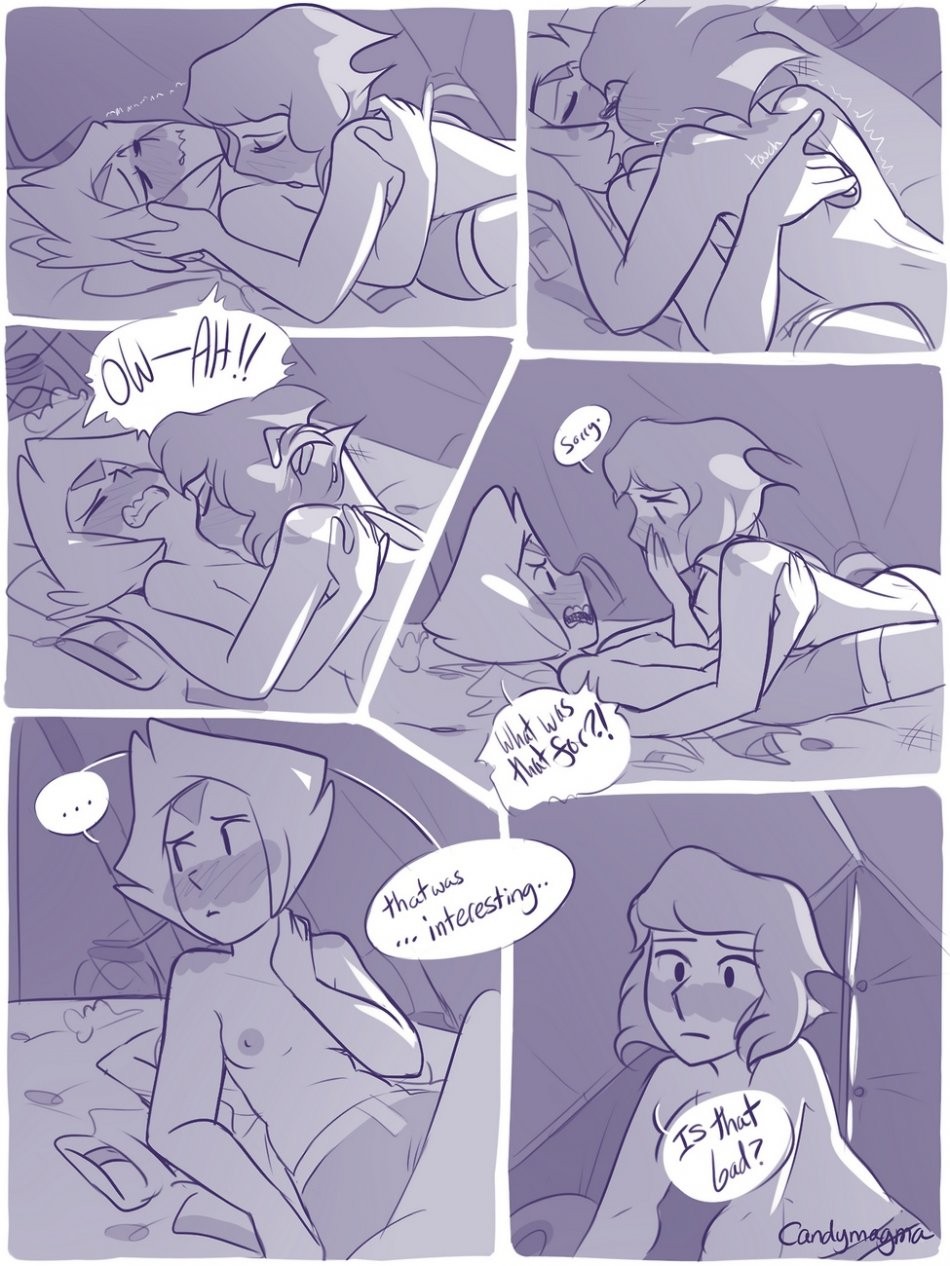 Lesbo Camping porn comic picture 11