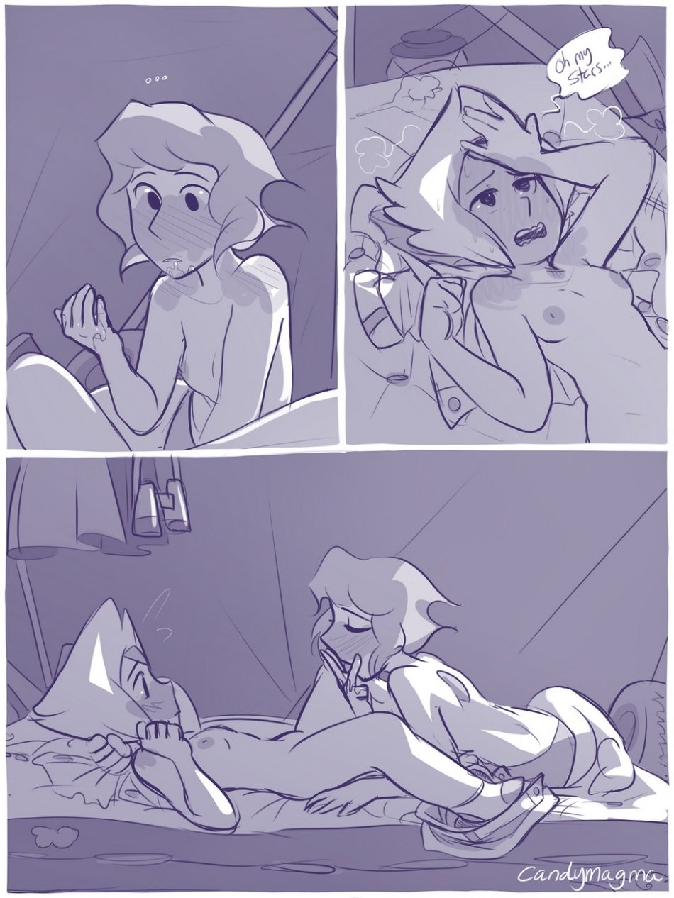 Lesbo Camping porn comic picture 23