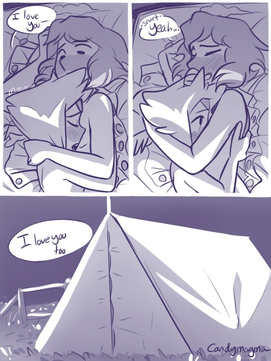 Lesbo Camping porn comic picture 41