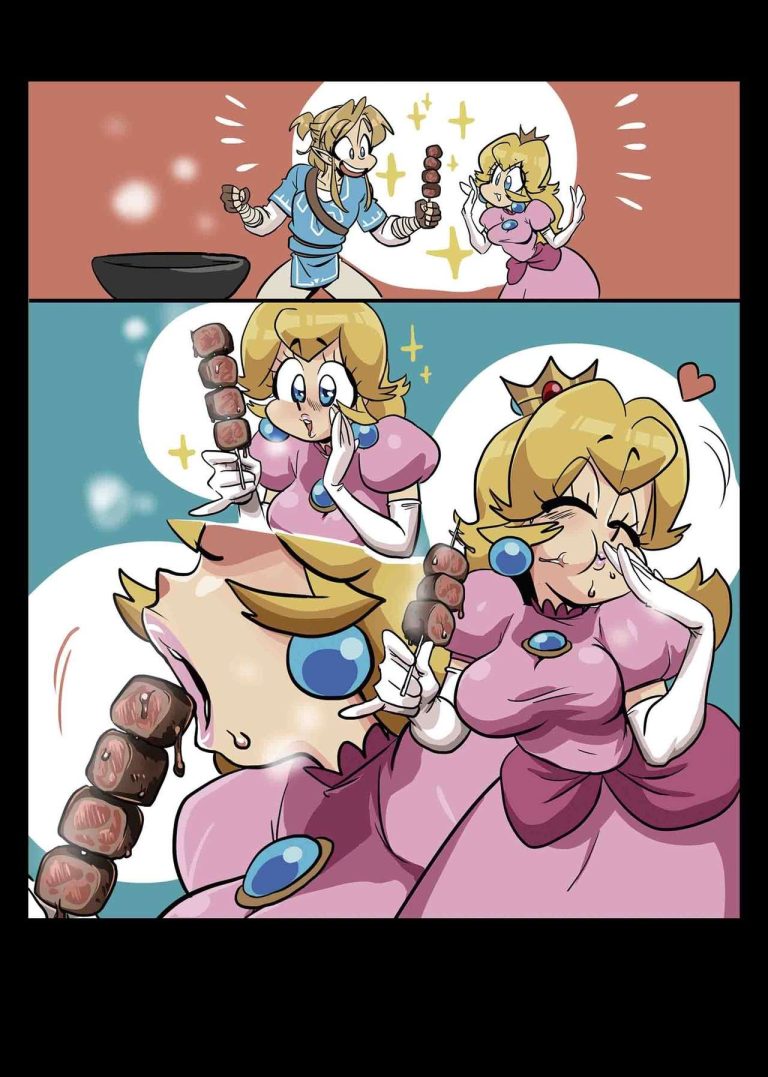 Link x Peach SunShine porn comic picture 21