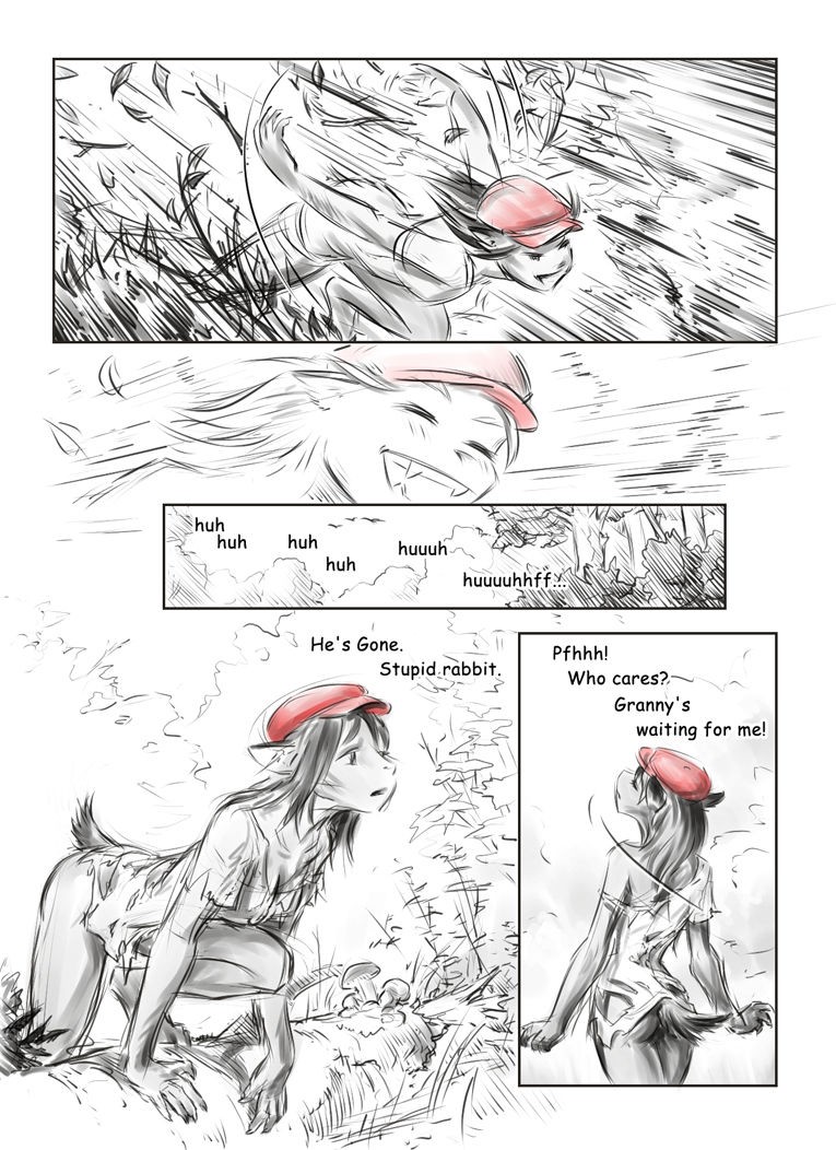 Little Red porn comic picture 6