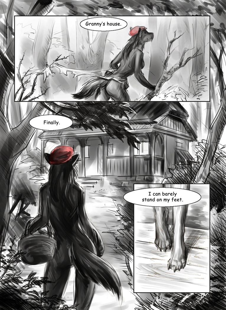 Little Red porn comic picture 8