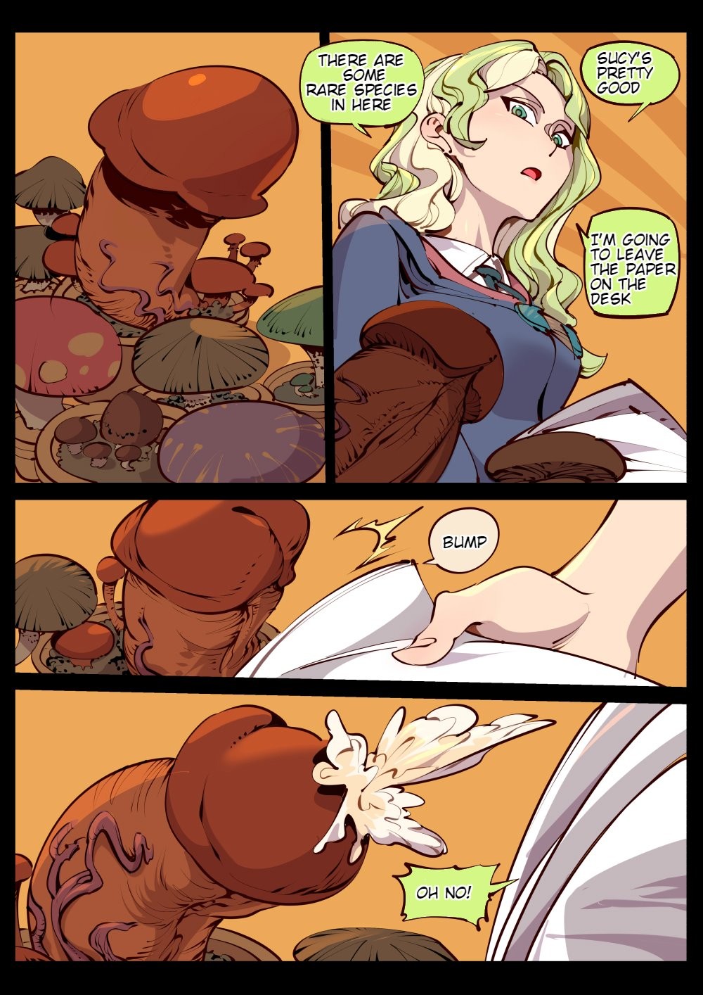 Little witch love porn comic picture 2