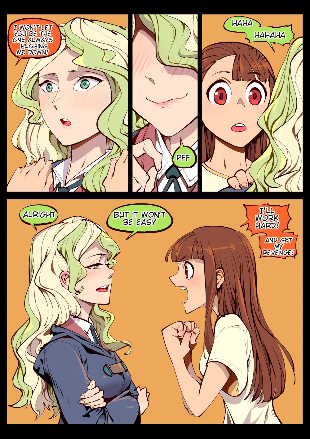 Little witch love porn comic picture 22