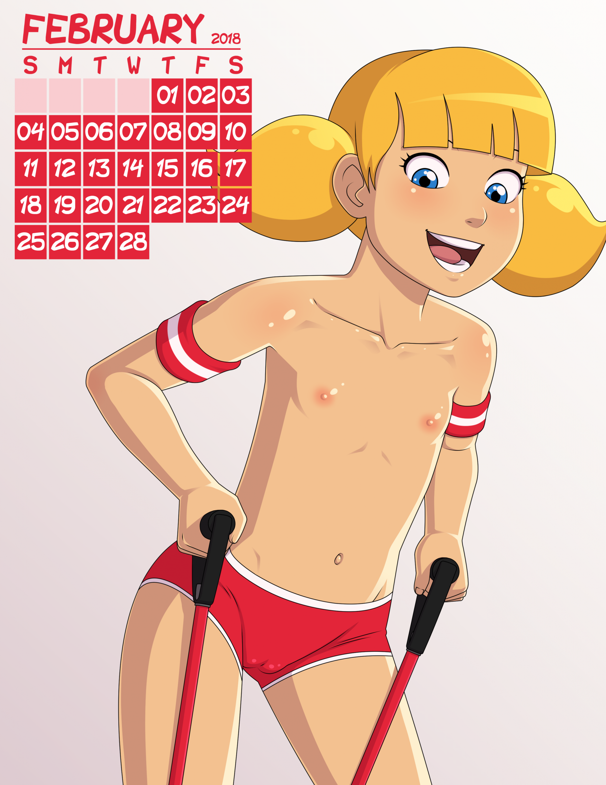 Loli Club Calendar 2018 porn comic picture 2