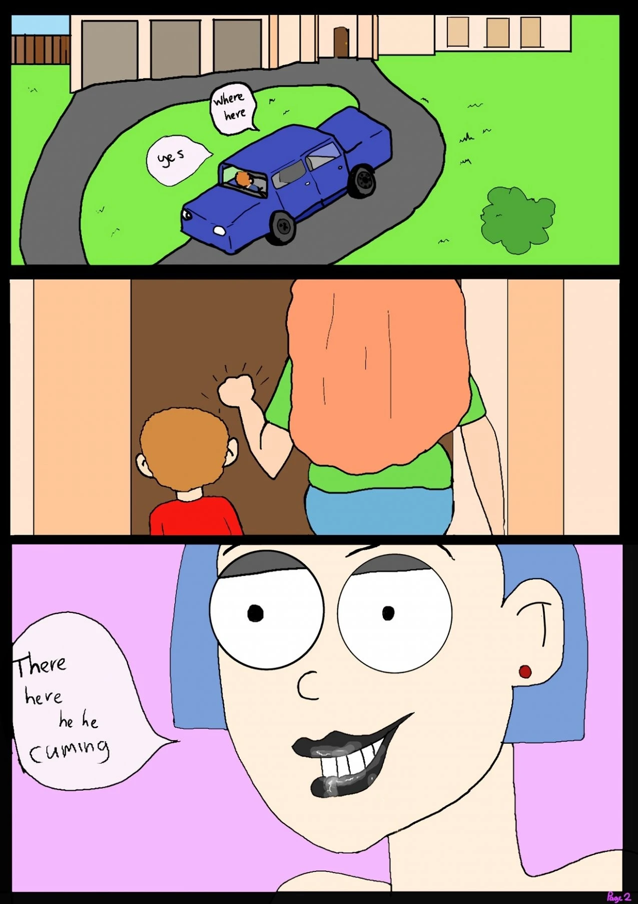 Love the family: Staying at my aunt porn comic picture 3