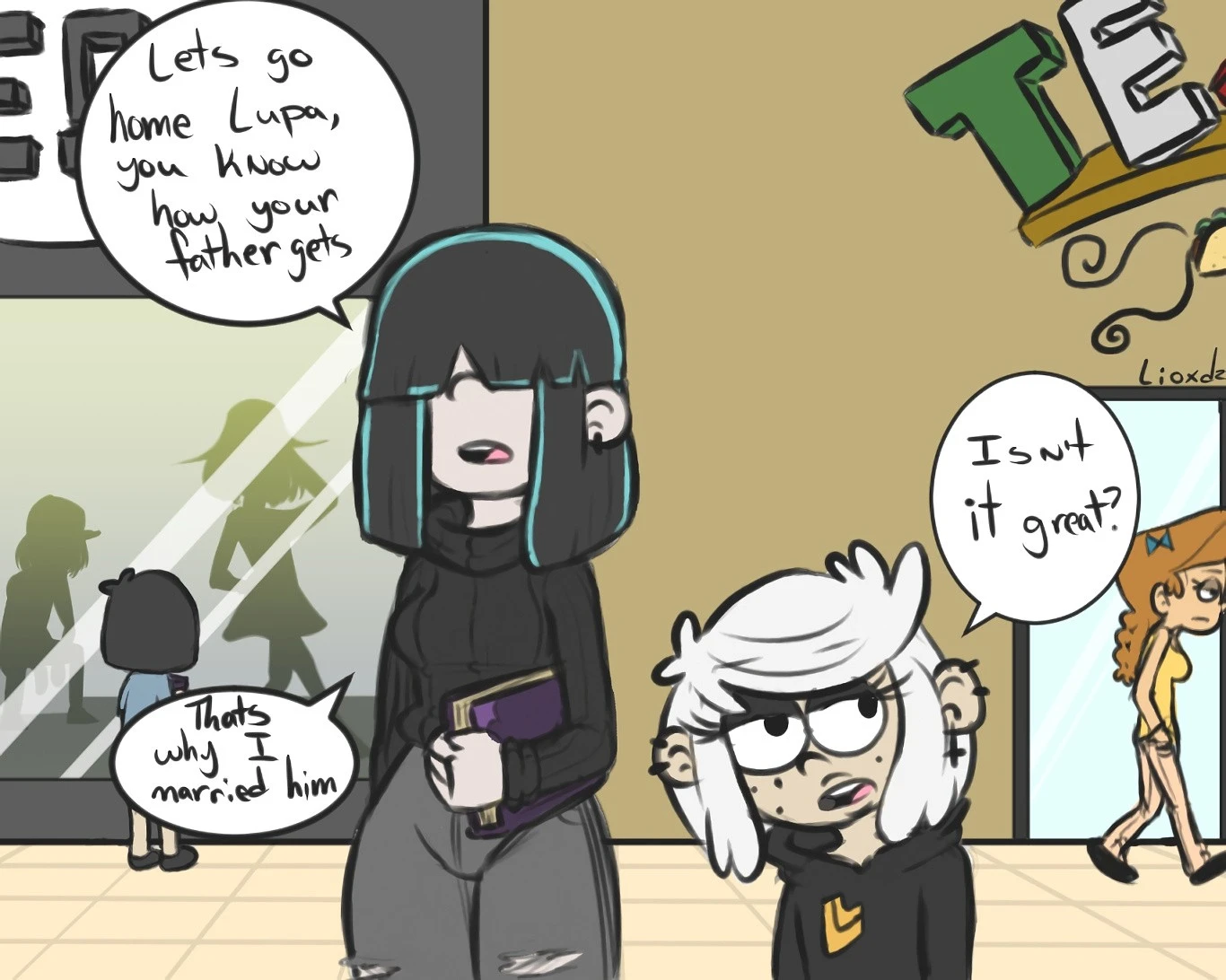 Lupa's Stupid Adventures porn comic picture 1