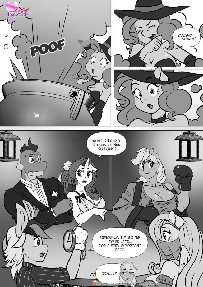 Lustful Diamond - Night of the Living Sex porn comic picture 3