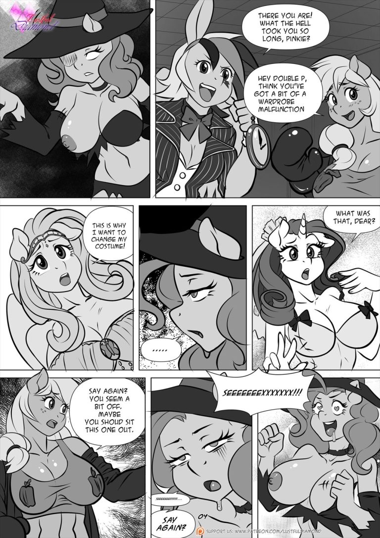Lustful Diamond - Night of the Living Sex porn comic picture 5