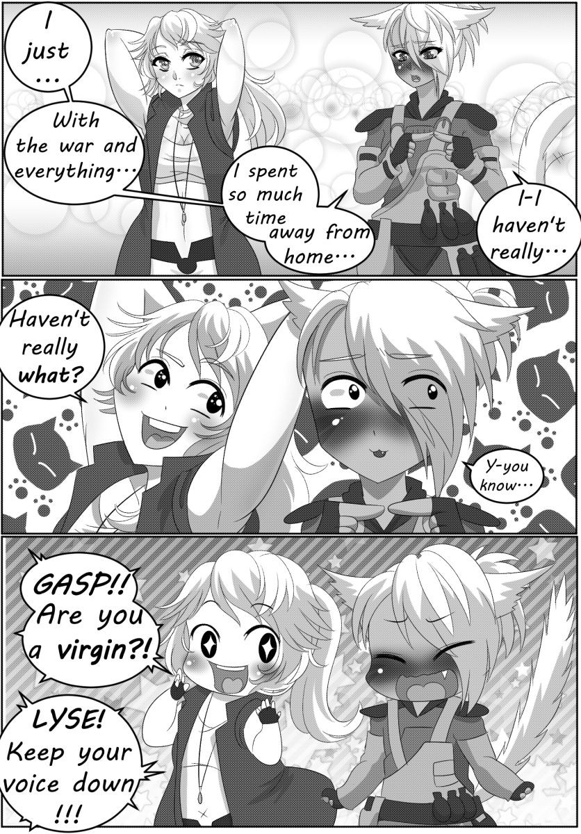 Lyse and the Tia porn comic picture 5