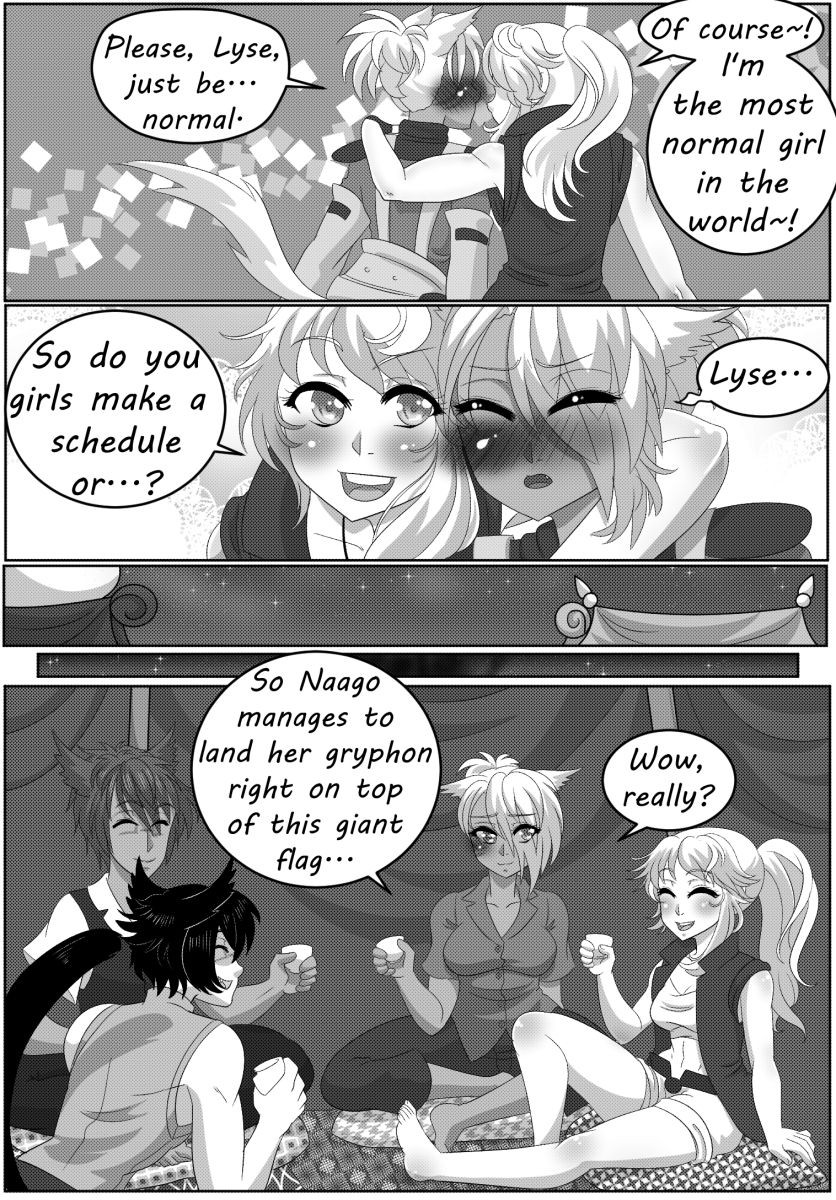 Lyse and the Tia porn comic picture 6