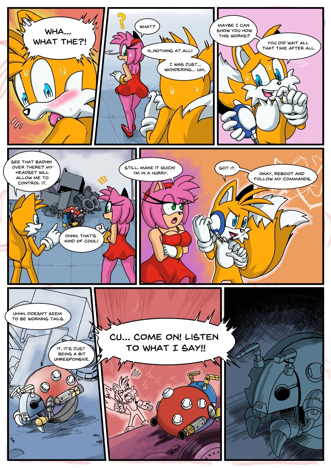 Malfunction porn comic picture 2