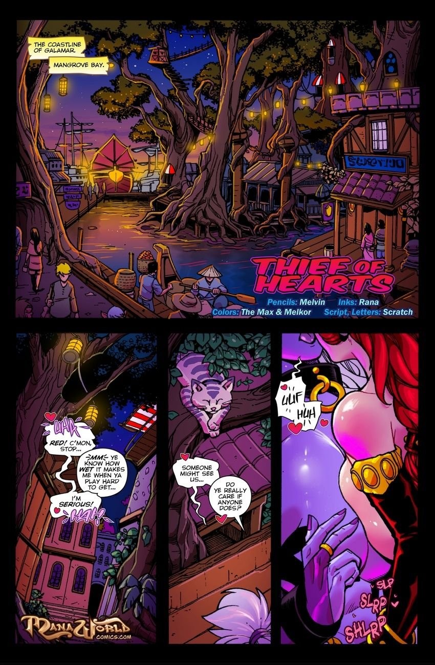 Mana world 15: Thief of hearts porn comic picture 1