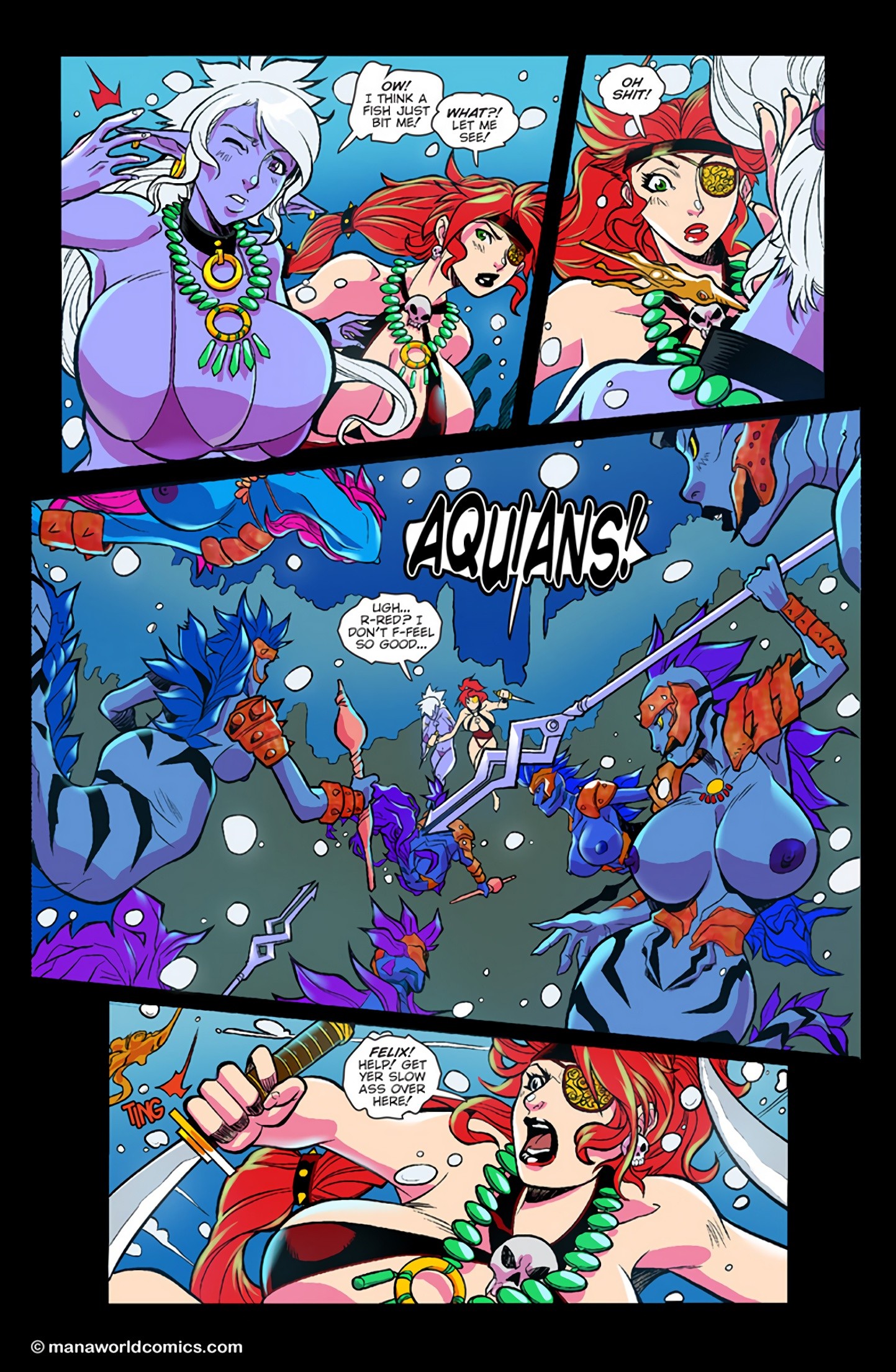Mana world 9: Get Wet porn comic picture 8