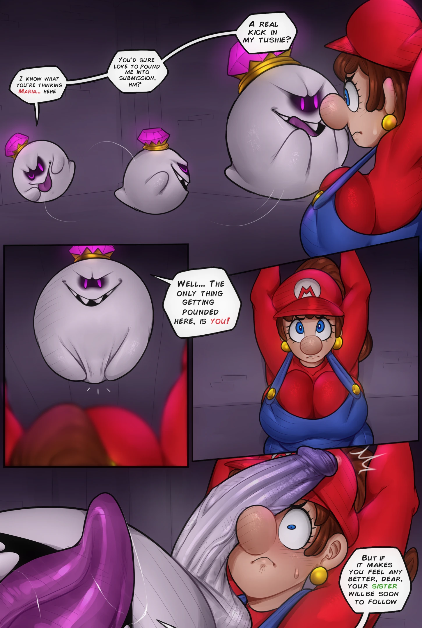 Maria's Mansion porn comic picture 5