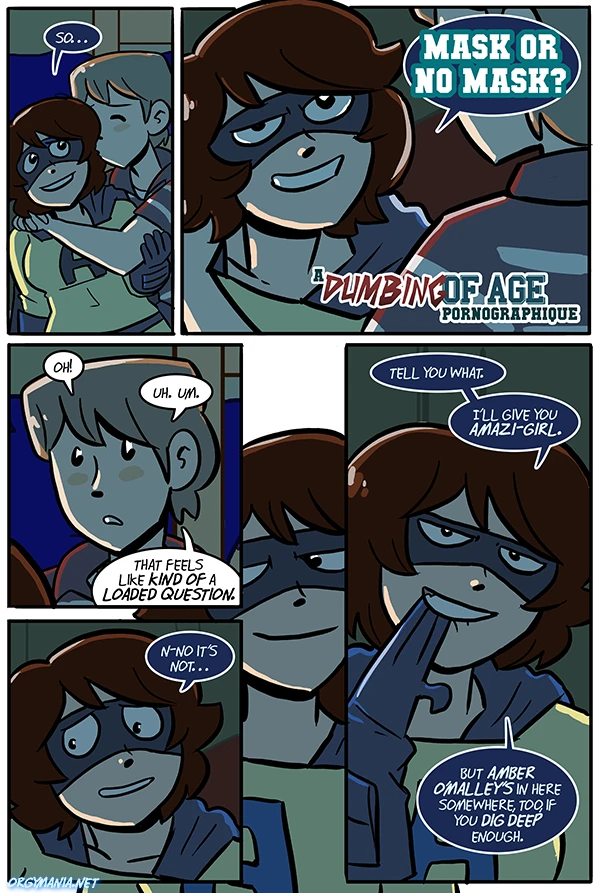 Mask or no mask? porn comic picture 1