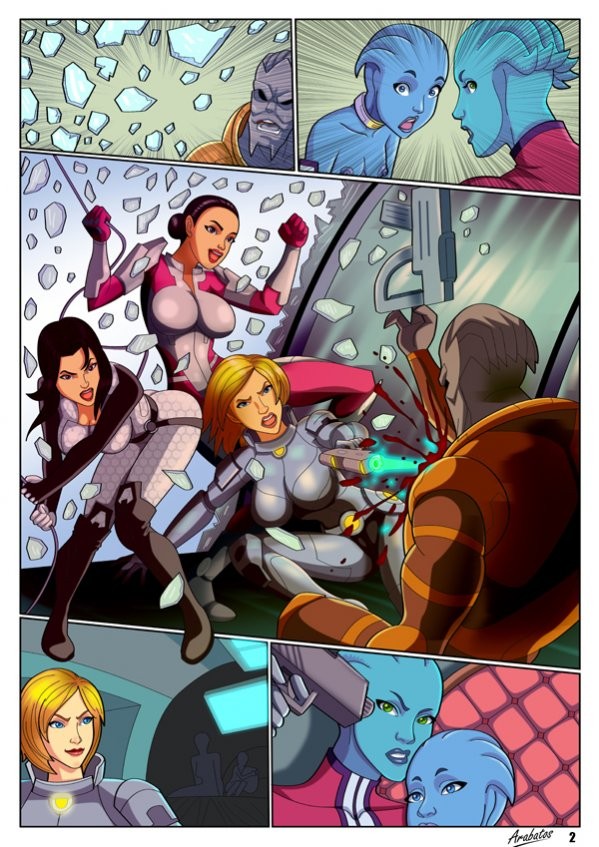 Mass Effect porn comic picture 3