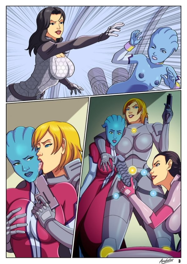 Mass Effect porn comic picture 4