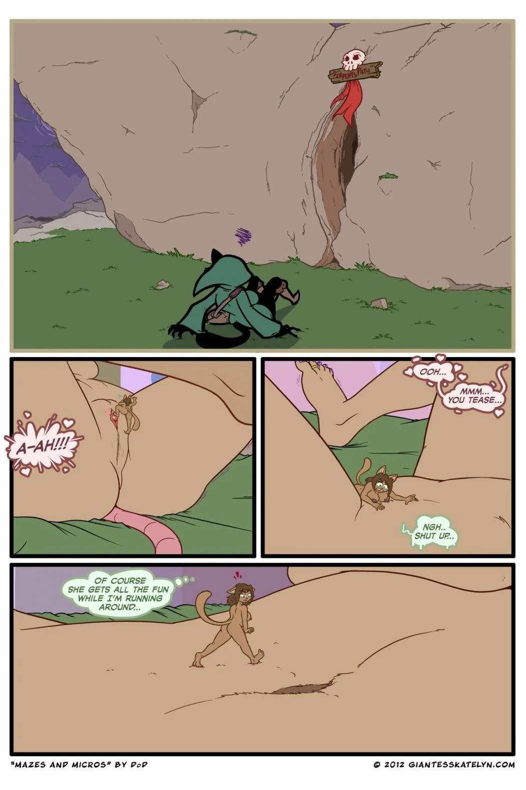 Mazes and Micros porn comic picture 13