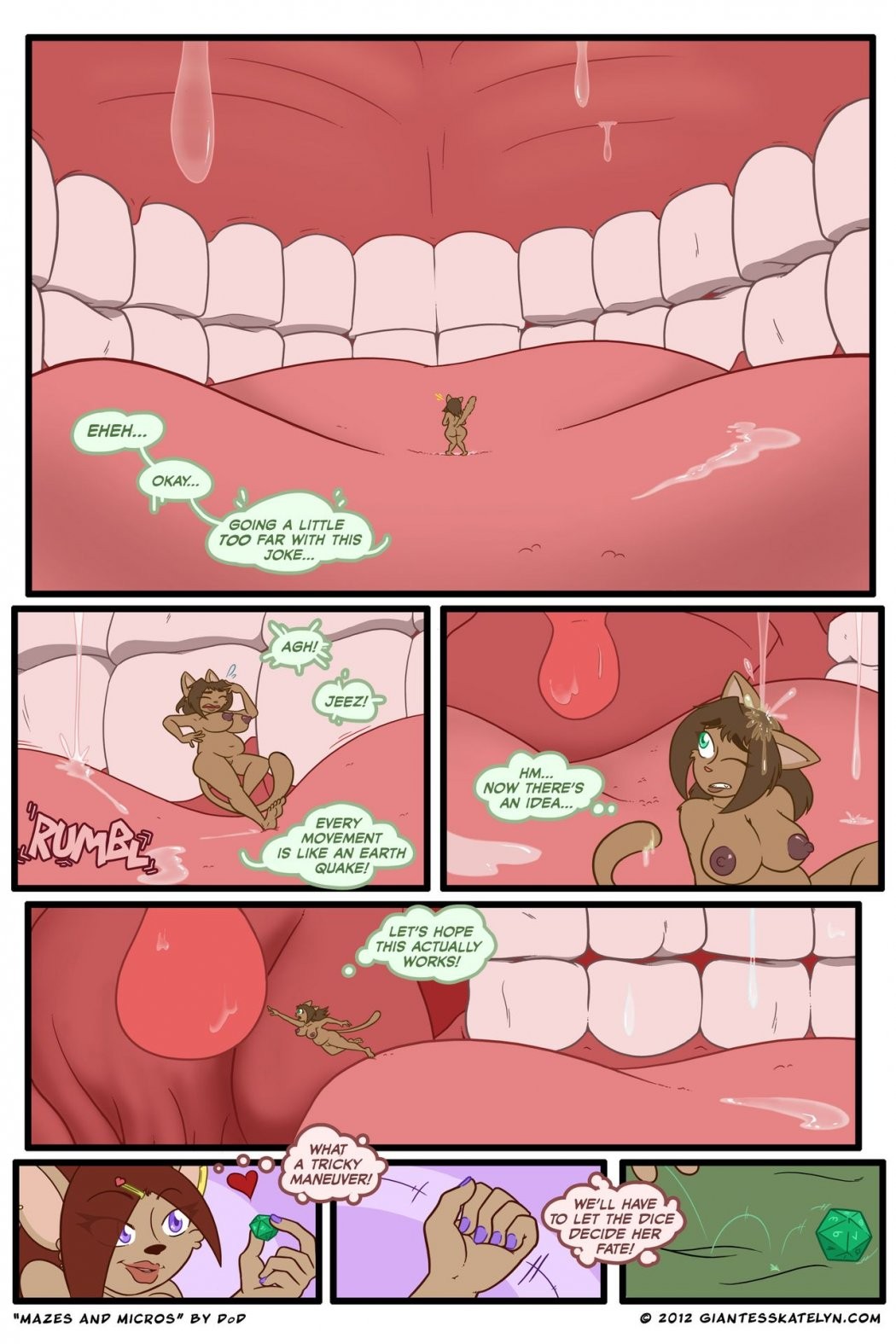 Mazes and Micros porn comic picture 22