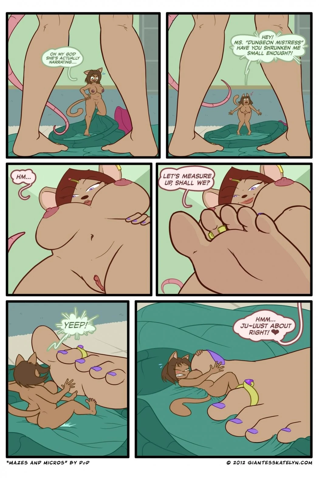 Mazes and Micros porn comic picture 7