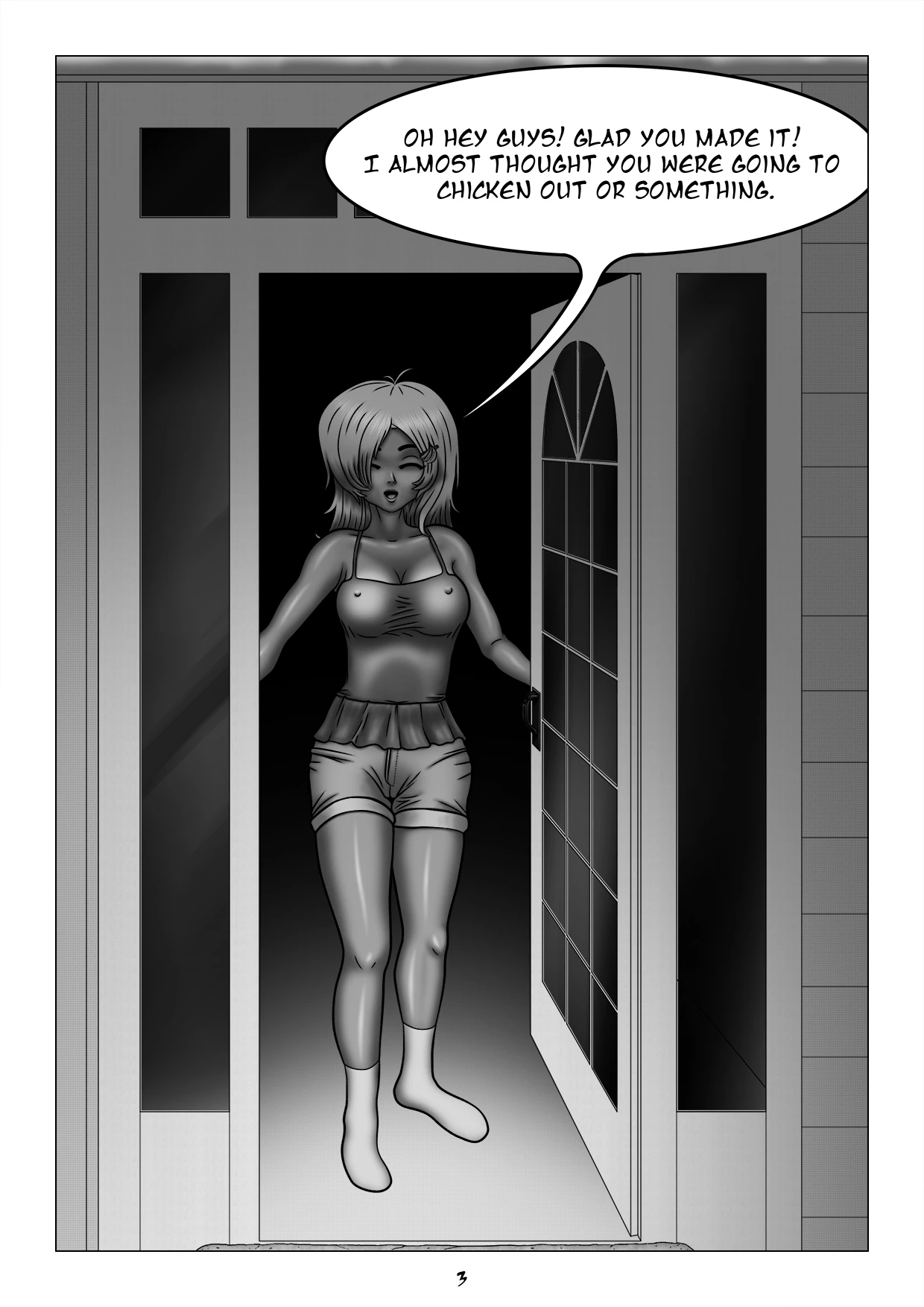 Meeting Melinna porn comic picture 5