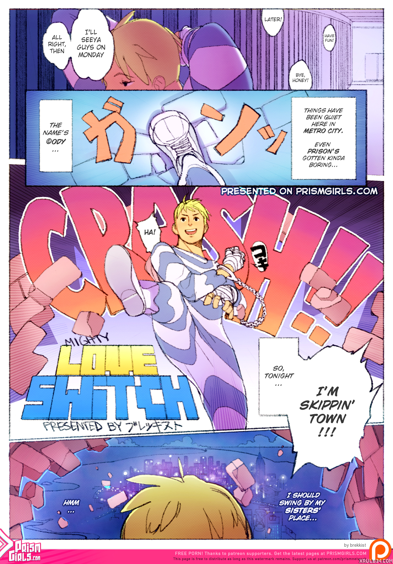 Mighty Love Switch porn comic picture 1