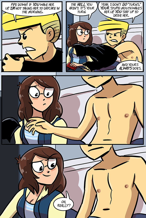 Mike and Amber pound esch other in the most epic of hatefucks porn comic picture 2