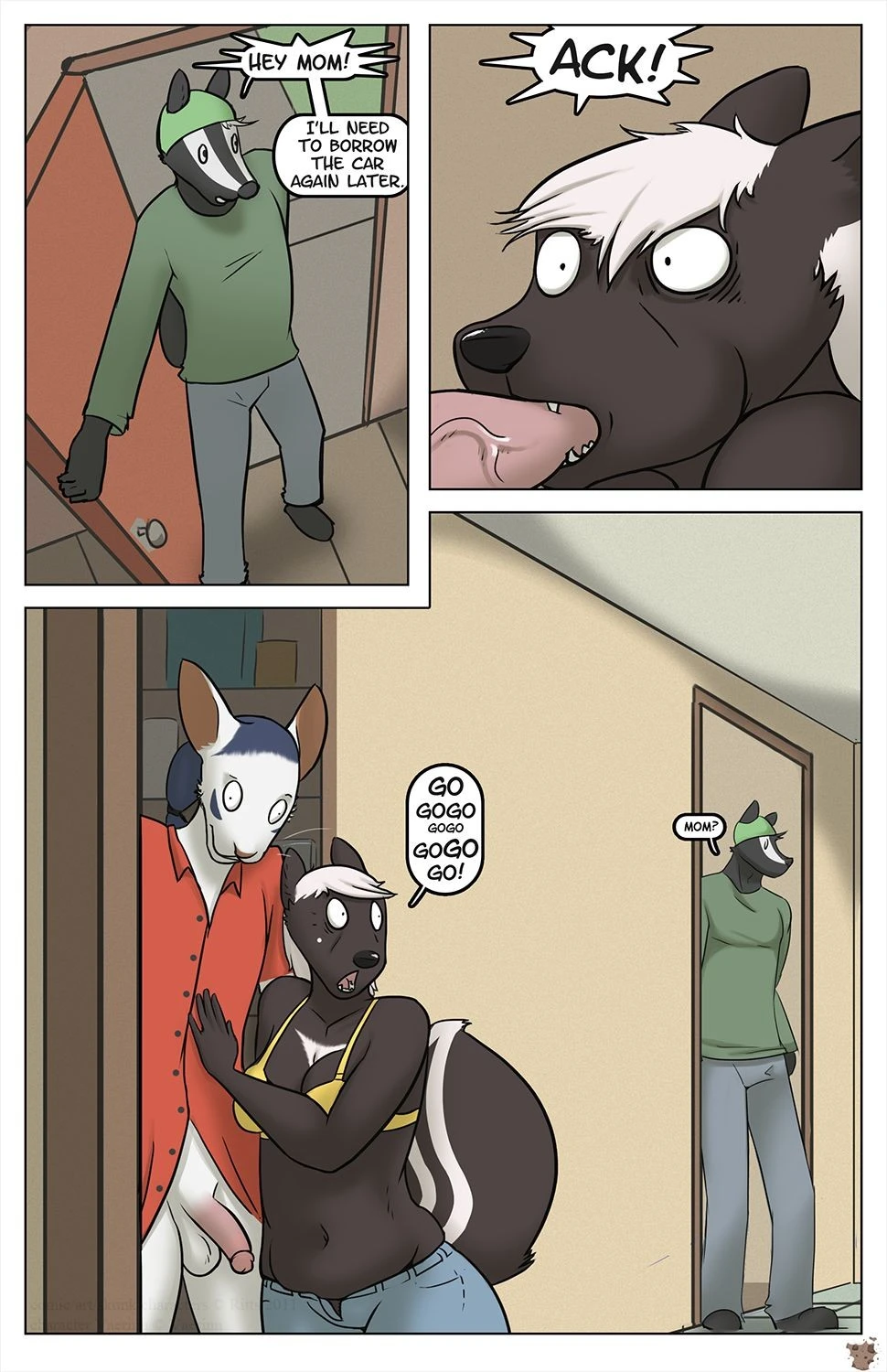 Milf and Cookies porn comic picture 8